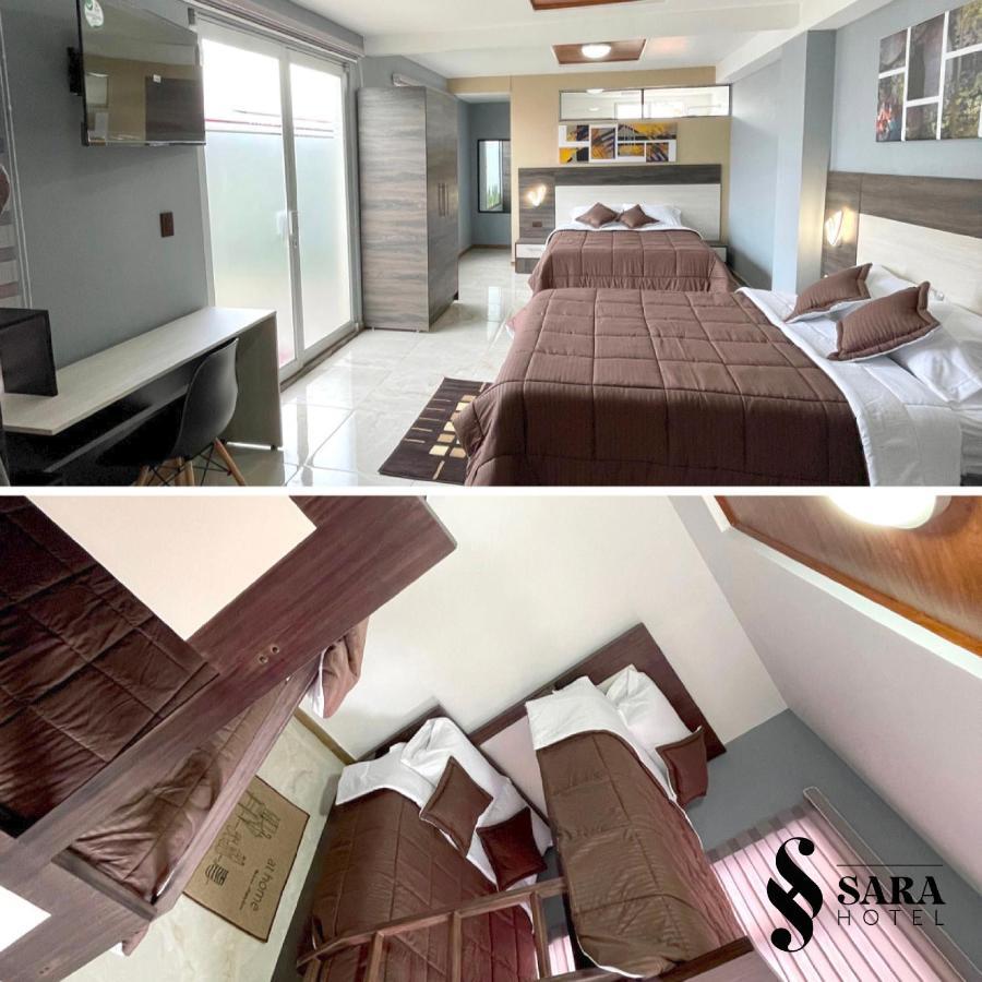 Sara Hotel Ibarra Buitenkant foto