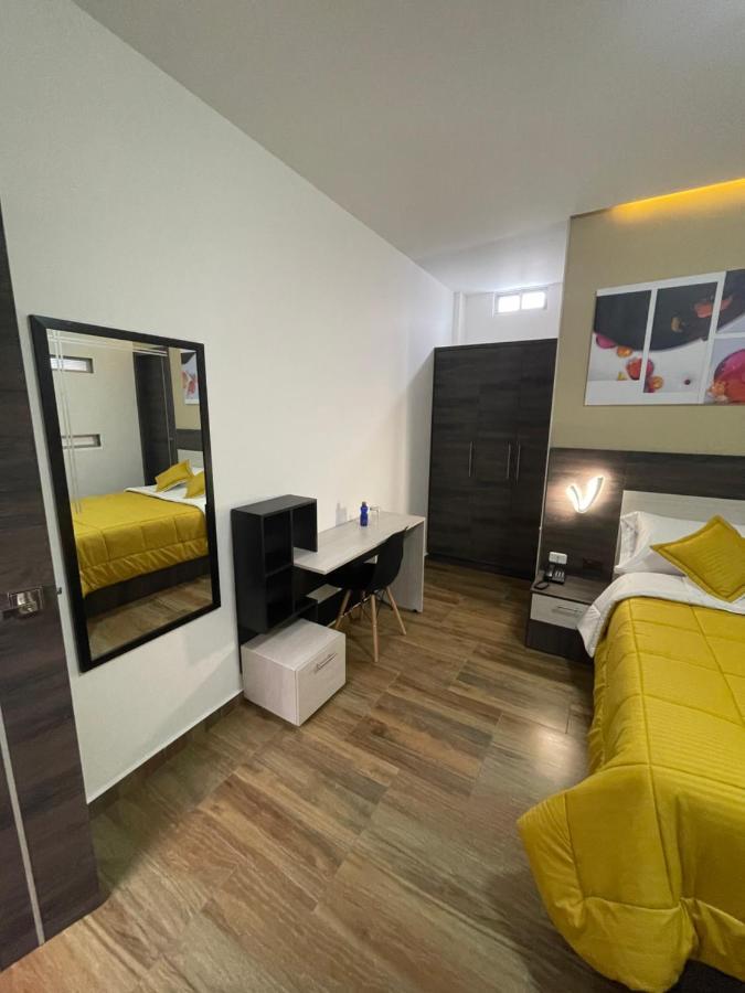 Sara Hotel Ibarra Buitenkant foto