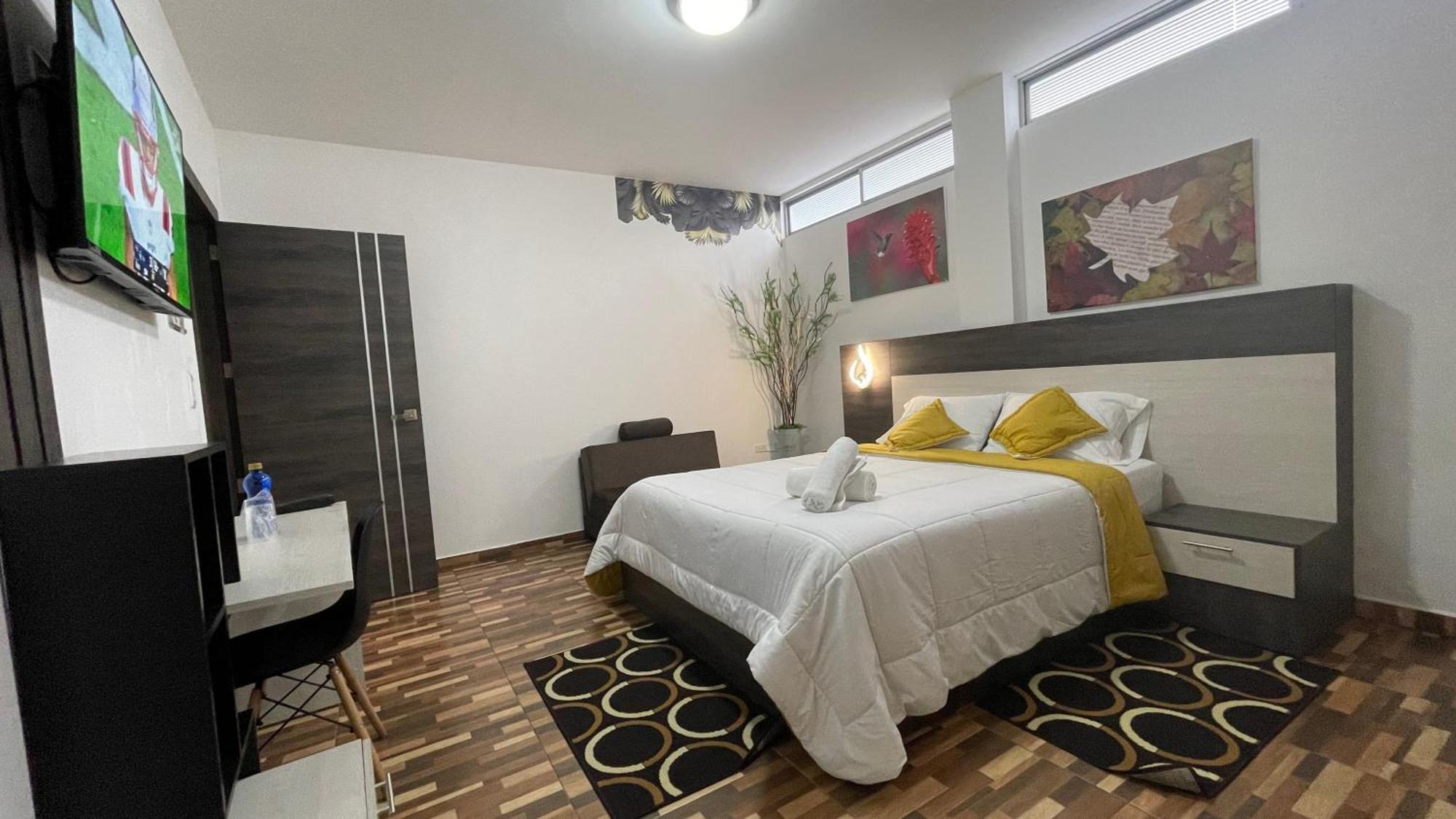 Sara Hotel Ibarra Buitenkant foto